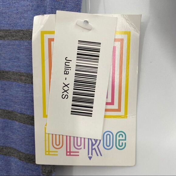 NWT LuLaRoe Julia Dress XS - Picture 5 of 7